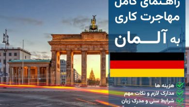 مهاجرت کاری به آلمان؛ شرایط، مدارک و مسیر دریافت ویزا
